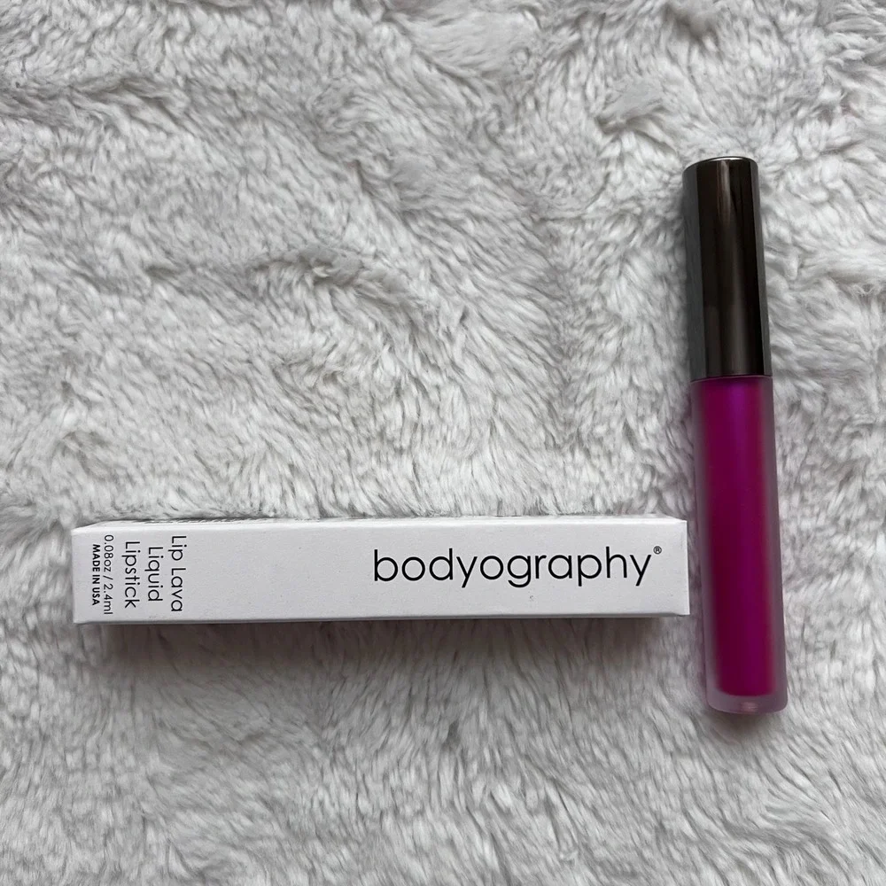 Bodyography Lip Lava Liquid Lipstick Superstar 9625 Magenta Metallic 0.08oz NEW